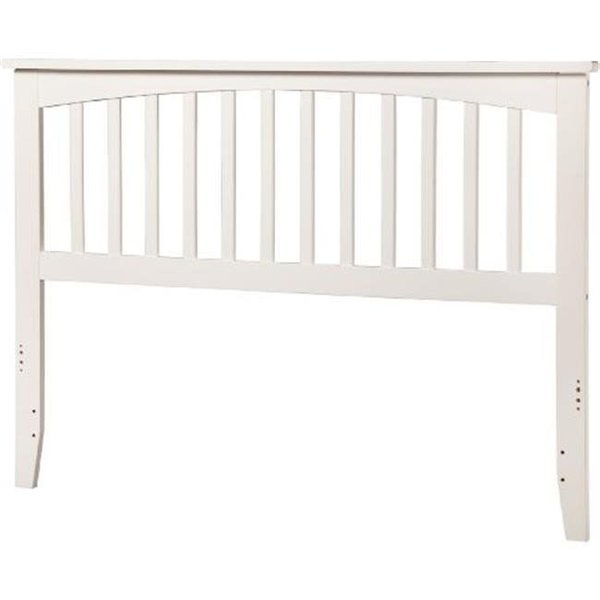 Atlantic Furniture Atlantic Furniture AR287842 Mission Queen Size Headboard; White AR287842